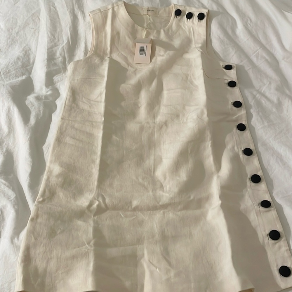 Brand New Doen Coralie linen Dress in size 4